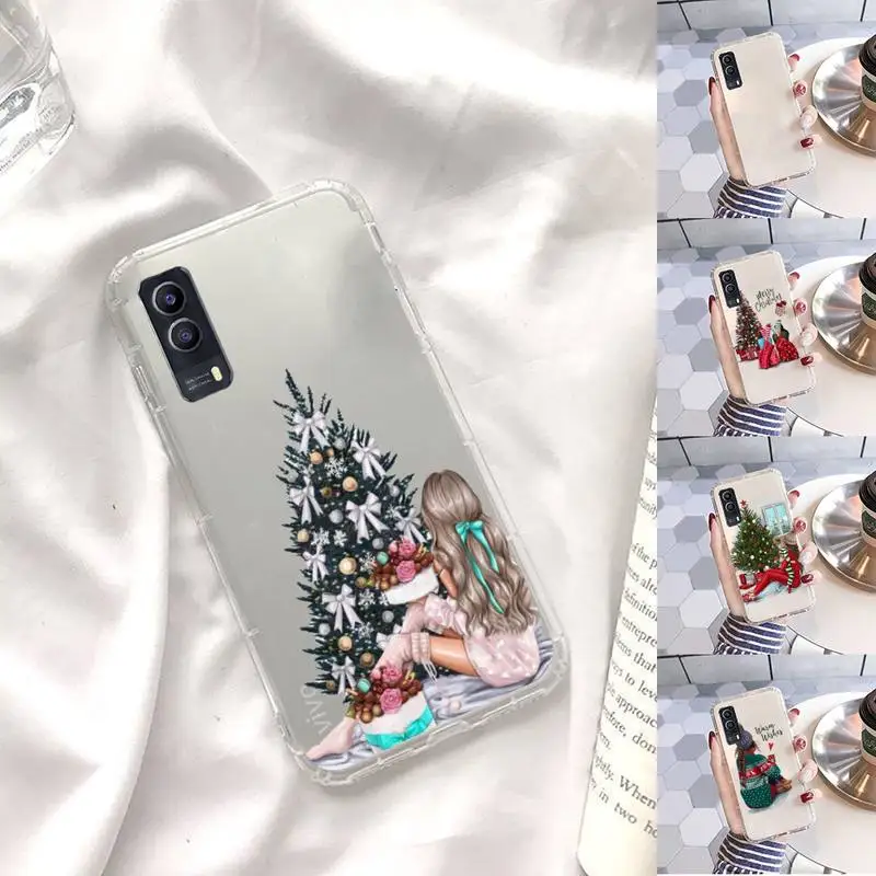 Merry Christmas Brown Girl Phone Case Transparent For VIVO X 60 50 30 27 23 21 20 9 pro plus S i + Soft TPU Clear Mobile bags
Merry Christmas Brown Girl Phone Case Transparent For VIVO X 60 50 30 27 23 21 20 9 pro plus S i + Soft TPU Clear Mobile bags