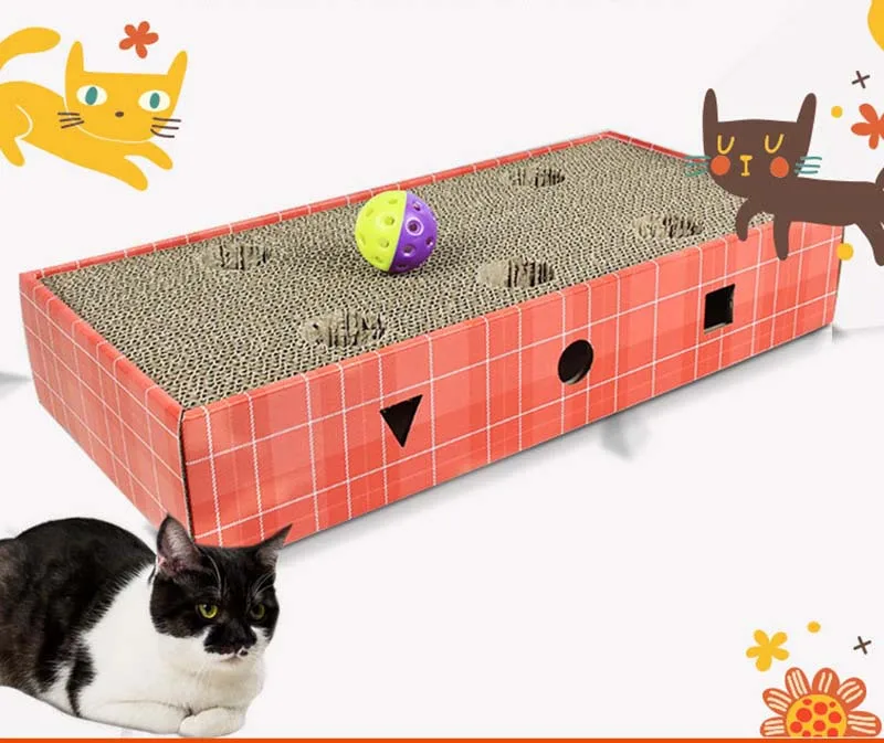 Corrugated Paper Cat Scratcher for Kitten Catnip Cat Scratching Pad Board Mat Scratcher for Cats Pet Toy Game Accessories
Corrugated Paper Cat Scratcher for Kitten Catnip Cat Scratching Pad Board Mat Scratcher for Cats Pet Toy Game Accessories