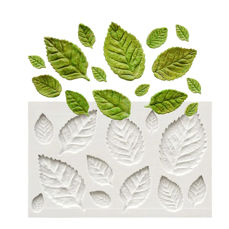 Silicone Mold Leaves Shape Fondant Cake Decorating Chocolate Sugarcraft Mould Kitchen Baking Accessories
Silicone Mold Leaves Shape Fondant Cake Decorating Chocolate Sugarcraft Mould Kitchen Baking Accessories
