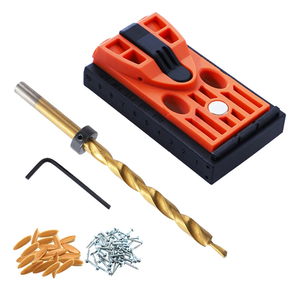 Woodworking Locator Set Drill Guide Locator Inclined Hole Opener Wood Drilling Inclined Hole Locator Joint Tools Accessory
Woodworking Locator Set Drill Guide Locator Inclined Hole Opener Wood Drilling Inclined Hole Locator Joint Tools Accessory