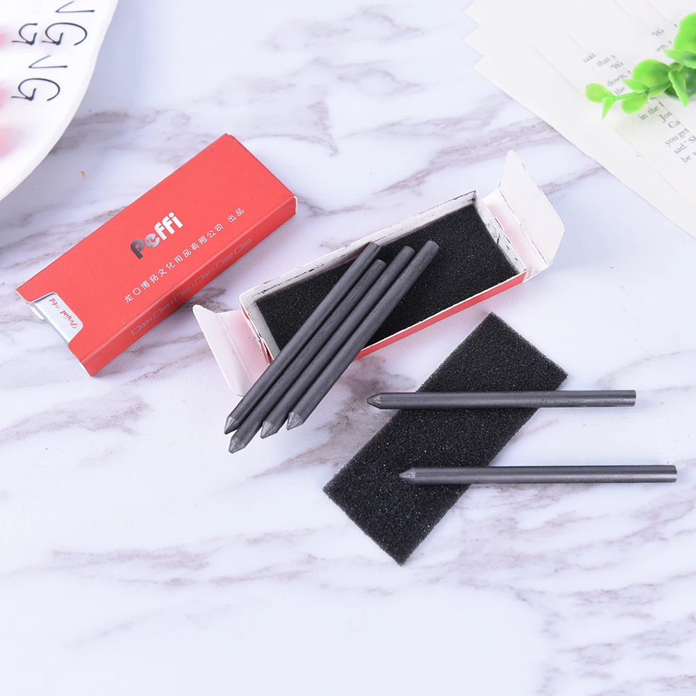 6pcs/pack 5.6mm Charcoal Graphite Pencil Lead Soft Medium Hard HB 4B 6B 8B 14B Sketch Drawing Artist Mechanical Pencil Lead
6pcs/pack 5.6mm Charcoal Graphite Pencil Lead Soft Medium Hard HB 4B 6B 8B 14B Sketch Drawing Artist Mechanical Pencil Lead