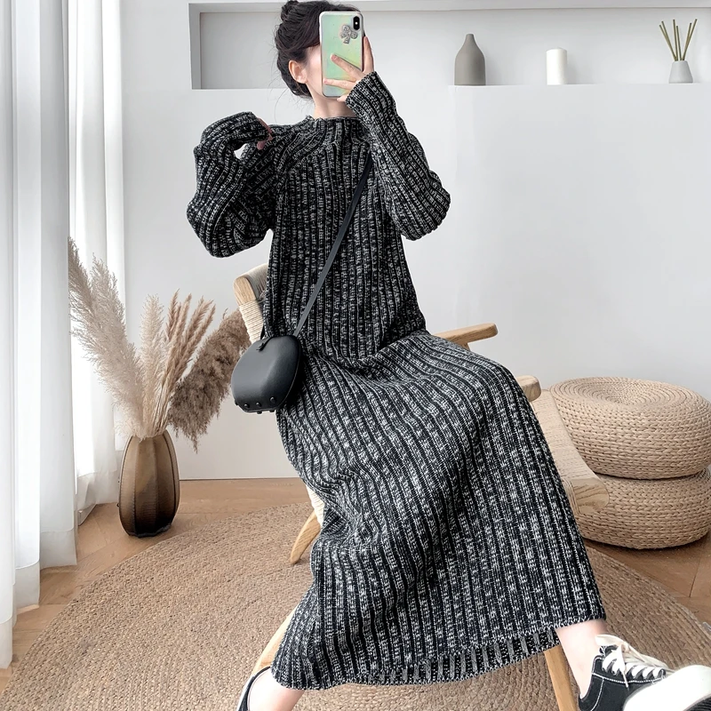 Make firm offers qiu dong the ultra long loose show thin inside take half a turtle neck with thick wool knitting dress dress gir
Make firm offers qiu dong the ultra long loose show thin inside take half a turtle neck with thick wool knitting dress dress gir
