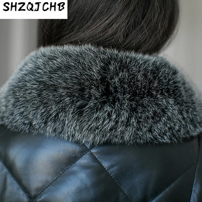 JCHB 2021 Natual Raccoon Fur Collar Plus Size New Genuine Leather Jacket Women Warm Long Down Coat chaqueta mujer LX2030
JCHB 2021 Natual Raccoon Fur Collar Plus Size New Genuine Leather Jacket Women Warm Long Down Coat chaqueta mujer LX2030