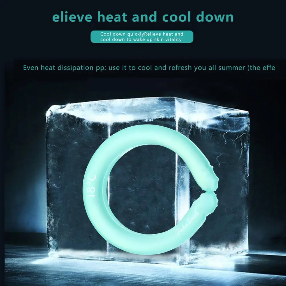 Neck Cooling Ring Summer Heatstroke Prevention Ice Cushion Tube For Outdoor Summer
Neck Cooling Ring Summer Heatstroke Prevention Ice Cushion Tube For Outdoor Summer
