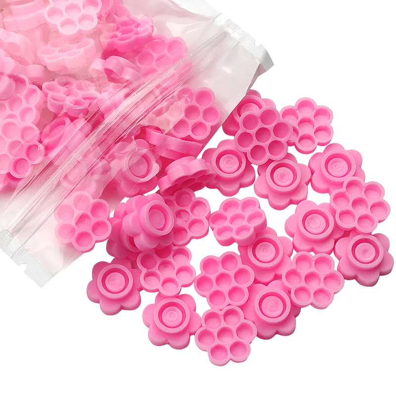 100Pcs Eyelash Extension Glue Cups Eyelash Extension Supplies Lashes Accessories Flower Disposable Eyelash Glue Holder Ring Cup
100Pcs Eyelash Extension Glue Cups Eyelash Extension Supplies Lashes Accessories Flower Disposable Eyelash Glue Holder Ring Cup