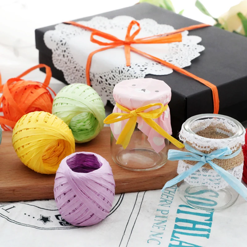 1 Roll 20M Raffia Paper Rope Ribbon Natural Rope Candy Gift Box Packing Raffia Ribbon Cookie Baking Wedding Birthday Party Decor
1 Roll 20M Raffia Paper Rope Ribbon Natural Rope Candy Gift Box Packing Raffia Ribbon Cookie Baking Wedding Birthday Party Decor