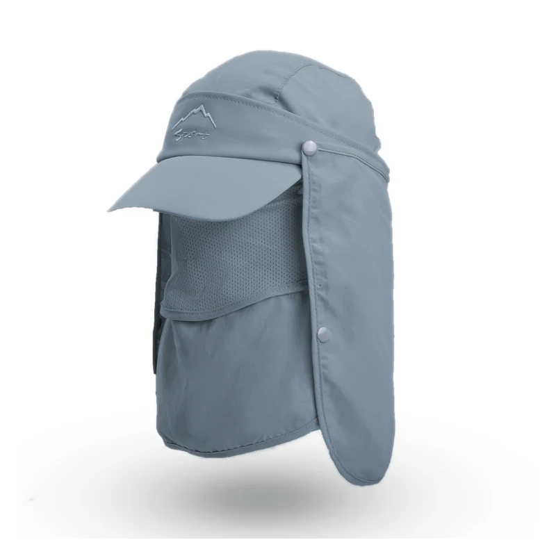 Multifunction Hiking Camping Mountain Climbing Outdoor Men Hats Fishing Solid Color Anti-UV Beach Sun Caps Baseball Hat Summer
Multifunction Hiking Camping Mountain Climbing Outdoor Men Hats Fishing Solid Color Anti-UV Beach Sun Caps Baseball Hat Summer