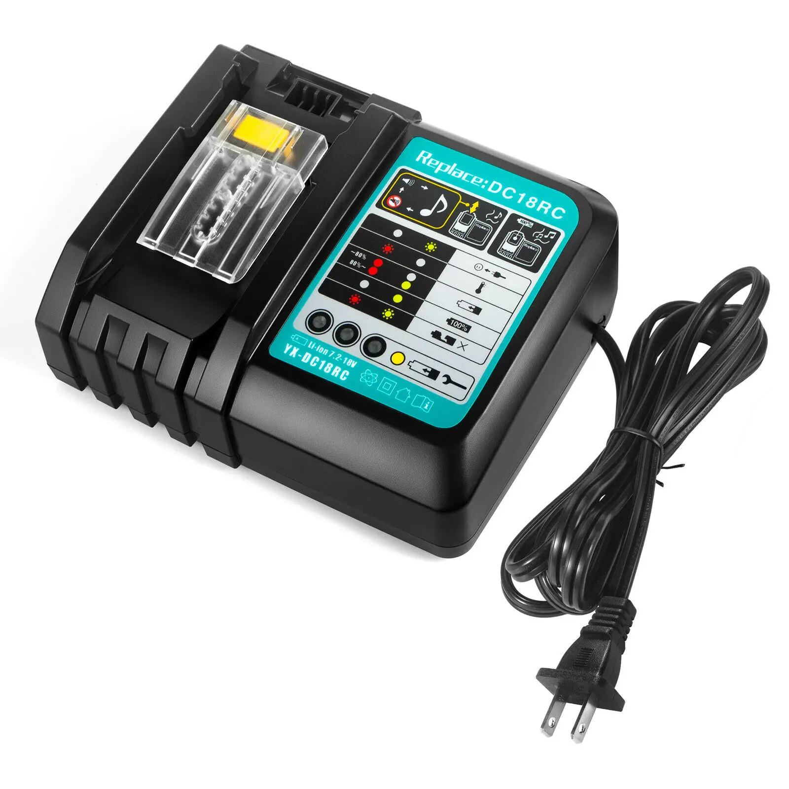 Original 18V 6.0Ah Rechargeable Battery Li-Ion Battery Replacement Power Tool Battery for MAKITA BL1880 BL1860 BL1830+3A Charger
Original 18V 6.0Ah Rechargeable Battery Li-Ion Battery Replacement Power Tool Battery for MAKITA BL1880 BL1860 BL1830+3A Charger