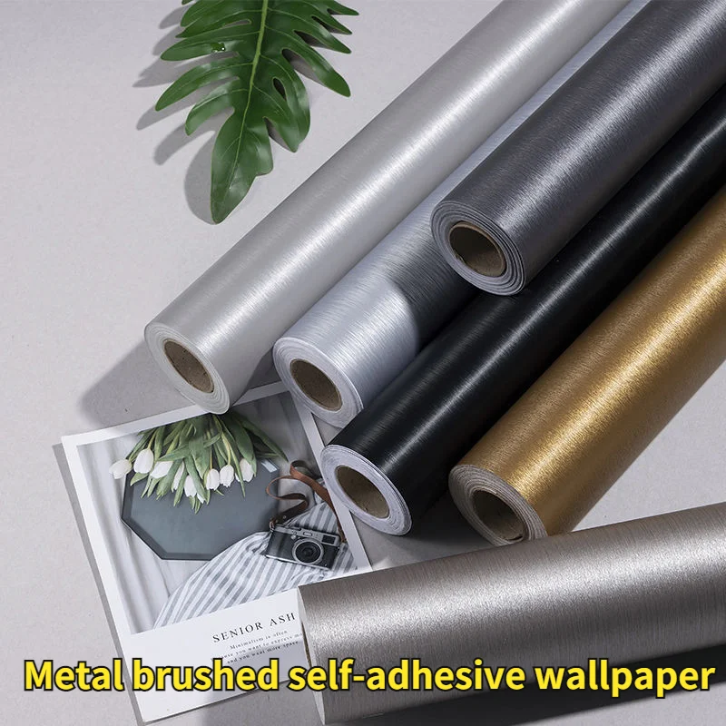Brushed Metal Waterproof Self-Adhesive Wall Stickers Cabinet Door Refrigerator Stickers Furniture Stickers Home Decoration
Brushed Metal Waterproof Self-Adhesive Wall Stickers Cabinet Door Refrigerator Stickers Furniture Stickers Home Decoration