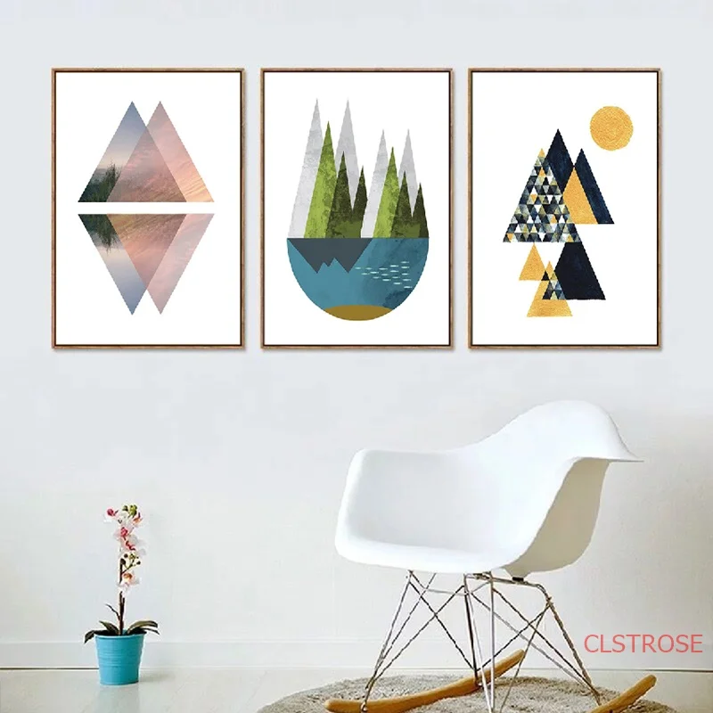 Abstract Vintage Geometry Triangles Circle Pattern Canvas Paintings Wall Art Pictures Posters Prints Living Room Home Decoration
Abstract Vintage Geometry Triangles Circle Pattern Canvas Paintings Wall Art Pictures Posters Prints Living Room Home Decoration