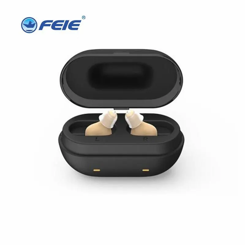 Digital Hearing Aids Rechargeable Audifonos Sound Amplifier Professional Hearing Aid ITC Hearing Device Audifonos for Deafness
Digital Hearing Aids Rechargeable Audifonos Sound Amplifier Professional Hearing Aid ITC Hearing Device Audifonos for Deafness