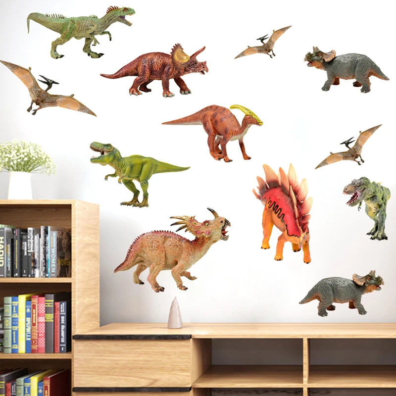Creative Dinosaur Art Mural Wall Sticker Children's Bedroom Kindergarten Background Wall Decorative Stickers Removable Gift
Creative Dinosaur Art Mural Wall Sticker Children's Bedroom Kindergarten Background Wall Decorative Stickers Removable Gift