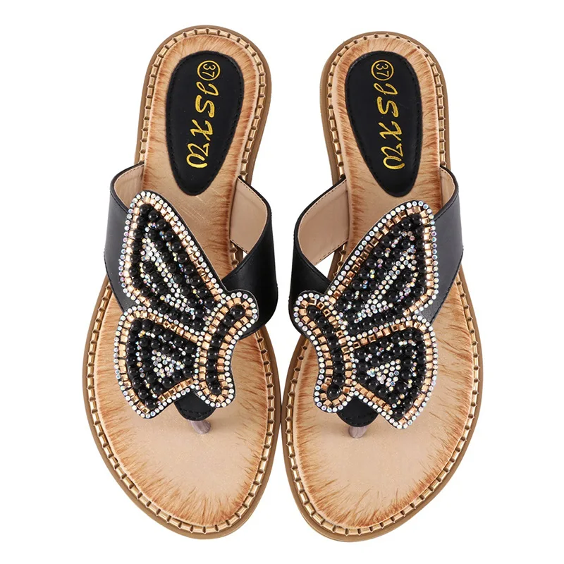 Glitter Slides Rubber Flip Flops String Bead Shoes Woman 2021 Slippers Flat Butterfly-Knot Shale Female Beach Big Size Pantofle
Glitter Slides Rubber Flip Flops String Bead Shoes Woman 2021 Slippers Flat Butterfly-Knot Shale Female Beach Big Size Pantofle