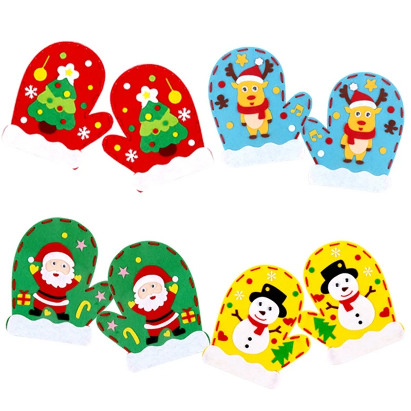 4 Pieces Fashion Children's Christmas Gloves Handmade DIY Creative Material Package Educational Toys Christmas Gifts
4 Pieces Fashion Children's Christmas Gloves Handmade DIY Creative Material Package Educational Toys Christmas Gifts
