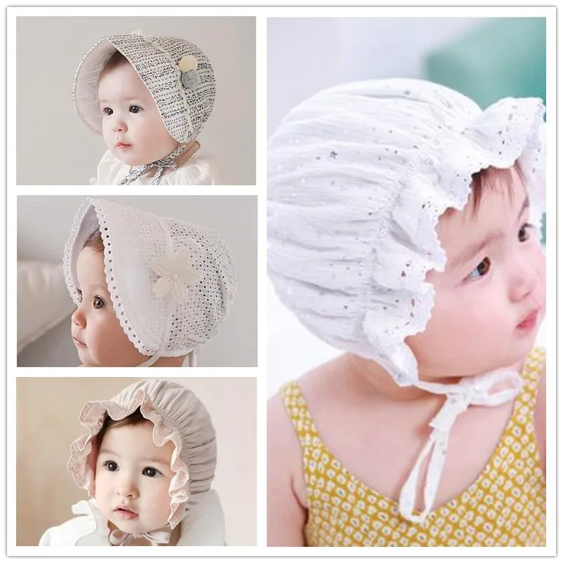 Lace Newborn Baby Hat Cute Cotton Kids Baby Girl Hat Cap Princess Infant Toddler Baby Bonnet Girls Summer Sun Hat Gifts
Lace Newborn Baby Hat Cute Cotton Kids Baby Girl Hat Cap Princess Infant Toddler Baby Bonnet Girls Summer Sun Hat Gifts