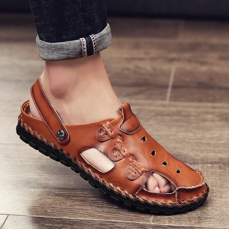 Men's Shoes Sandals Summer Men Sandals Sandalia Masculina Couro Sandalias Deportivas Hombre Sandel For Male Sandal
Men's Shoes Sandals Summer Men Sandals Sandalia Masculina Couro Sandalias Deportivas Hombre Sandel For Male Sandal