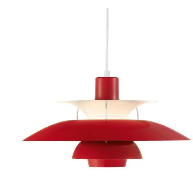 Современный подвесной светильник цветной зонт для гостиной столовой кухни лампы
