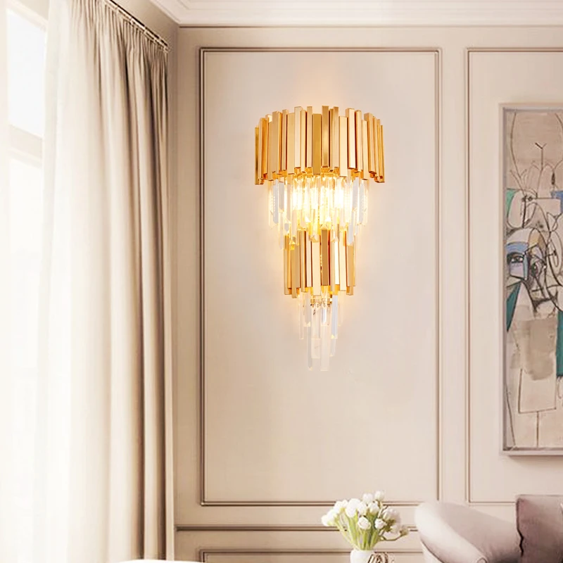 Современный минималистский стеклянный Хрустальный светодиодный настенный светильник золотой внутренний гостиная спальня прикроватные Н...
Современный минималистский стеклянный Хрустальный светодиодный настенный светильник золотой внутренний гостиная спальня прикроватные Н...