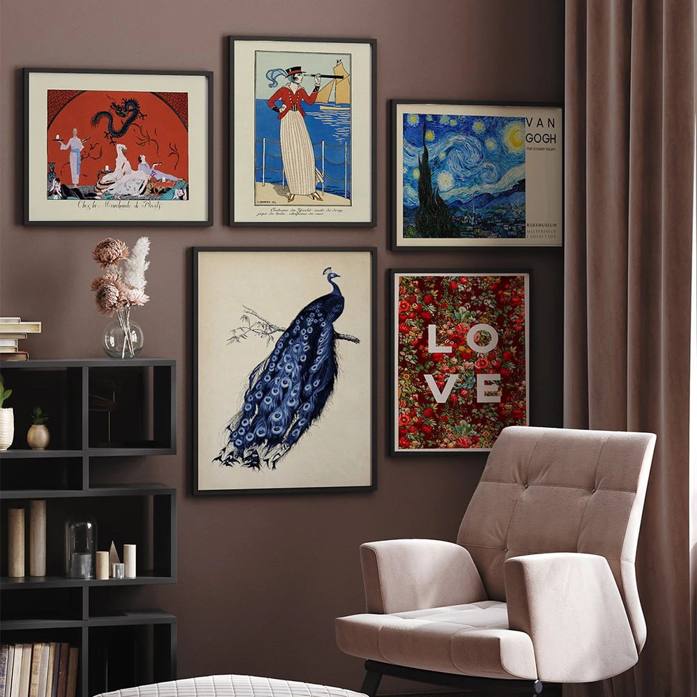 Blue and Red Art Gallery Vintage Wall Art Canvas Painting Nordic Posters And Prints Wall Pictures For Living Room Home Decor
Blue and Red Art Gallery Vintage Wall Art Canvas Painting Nordic Posters And Prints Wall Pictures For Living Room Home Decor