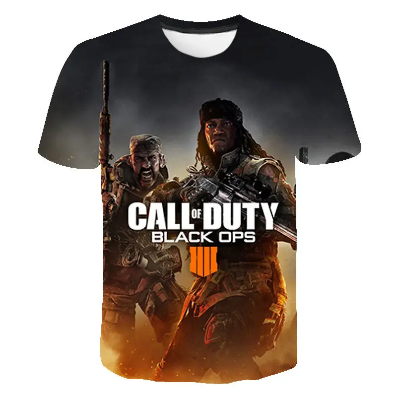 Модная футболка с 3D-принтом Call Of Duty, летняя стильная футболка с коротким рукавом для мужчин, женщин, детей, для мальчиков и девочек
Модная футболка с 3D-принтом Call Of Duty, летняя стильная футболка с коротким рукавом для мужчин, женщин, детей, для мальчиков и девочек