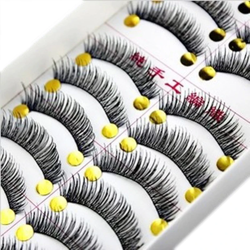 50/100pair 3D Handmade Fake Eyelashes Natural Long Thick Daily Makeup Thick Cross Eyelashes Eye Lashes Eyes Makeup Cosmetic Tool
50/100pair 3D Handmade Fake Eyelashes Natural Long Thick Daily Makeup Thick Cross Eyelashes Eye Lashes Eyes Makeup Cosmetic Tool