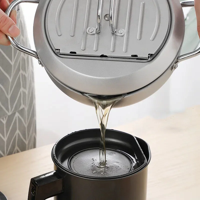 Fryer Tempura Fryer Household Temperature Controllable Thickening Small Fryer Induction Cooker Gas Stove Suitable for Flat
Fryer Tempura Fryer Household Temperature Controllable Thickening Small Fryer Induction Cooker Gas Stove Suitable for Flat