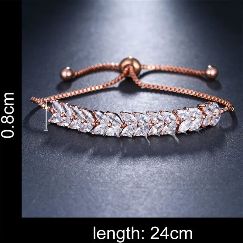 ORZTOON Vintage Compact Oval Clear Zircon Strip Leaf Bracelets for Women Luxury Rose Gold Bracelet Trendy Female Jewelry Gift
ORZTOON Vintage Compact Oval Clear Zircon Strip Leaf Bracelets for Women Luxury Rose Gold Bracelet Trendy Female Jewelry Gift