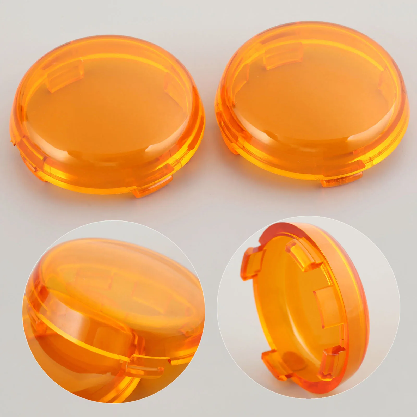 2Pcs Plastic Motorcycle Turn Signal Light Lamp Lens Cover for Harley-Davidson XL883 48 Electra Glide Dyna Softail1986-2015 5.1cm
2Pcs Plastic Motorcycle Turn Signal Light Lamp Lens Cover for Harley-Davidson XL883 48 Electra Glide Dyna Softail1986-2015 5.1cm