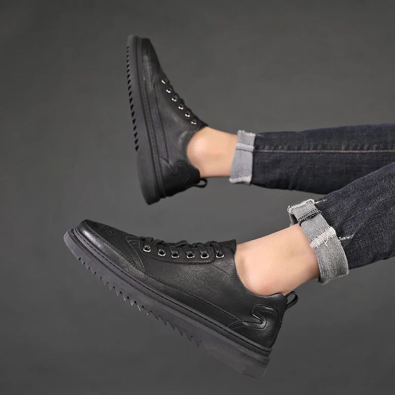 Zapatillas Para Hombre Leather Sneakers Men Fashion Sapatenis Masculino Shoes-for-men Zapatos Cuero Hombre Shoes For Casual
Zapatillas Para Hombre Leather Sneakers Men Fashion Sapatenis Masculino Shoes-for-men Zapatos Cuero Hombre Shoes For Casual
