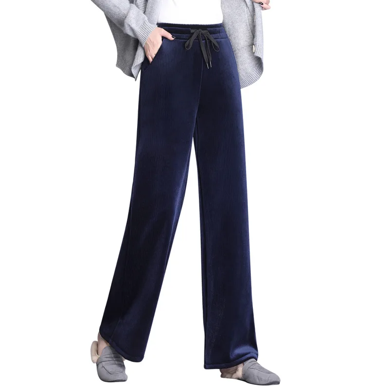 2020 Autumn Winter Women Velvet Pants Thin Soild Color Elasticity Fashion Loose Female Casual Harem High Waist Wide Leg Pants
2020 Autumn Winter Women Velvet Pants Thin Soild Color Elasticity Fashion Loose Female Casual Harem High Waist Wide Leg Pants