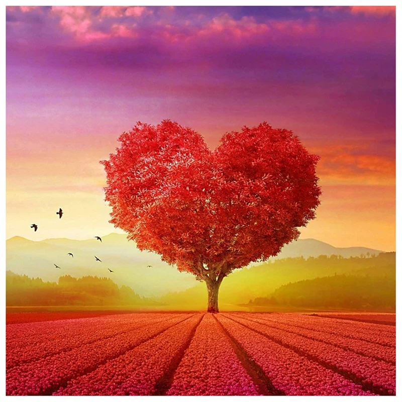 New Diy Round Diamond Painting Exquisite Diamond Painting Set Red Love Tree Pattern Diamond Painting
New Diy Round Diamond Painting Exquisite Diamond Painting Set Red Love Tree Pattern Diamond Painting