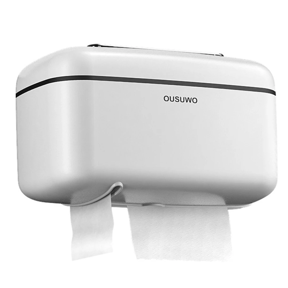 Toilet Paper Roll Holder Paper Storage Box Wall Mounted Wc Roll Paper Case Tissue Box for Toilet Paper Bathroom Accessories 
Toilet Paper Roll Holder Paper Storage Box Wall Mounted Wc Roll Paper Case Tissue Box for Toilet Paper Bathroom Accessories