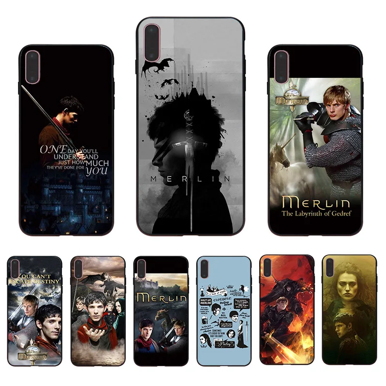 TV series Merlin soft case for iphone xs 11 pro max XR X 6S 6 8 7 plus phone cover SE 5s 5 TPU luxury shell Printed Funda Coque
TV series Merlin soft case for iphone xs 11 pro max XR X 6S 6 8 7 plus phone cover SE 5s 5 TPU luxury shell Printed Funda Coque