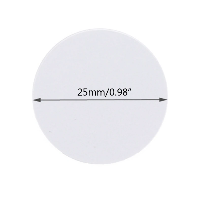 10pcs 25mm Waterproof Coin Shape Cards Rewritable Blank White NFC 215 Cards For Outdoor Smart Advertising Applications For N1HD
10pcs 25mm Waterproof Coin Shape Cards Rewritable Blank White NFC 215 Cards For Outdoor Smart Advertising Applications For N1HD