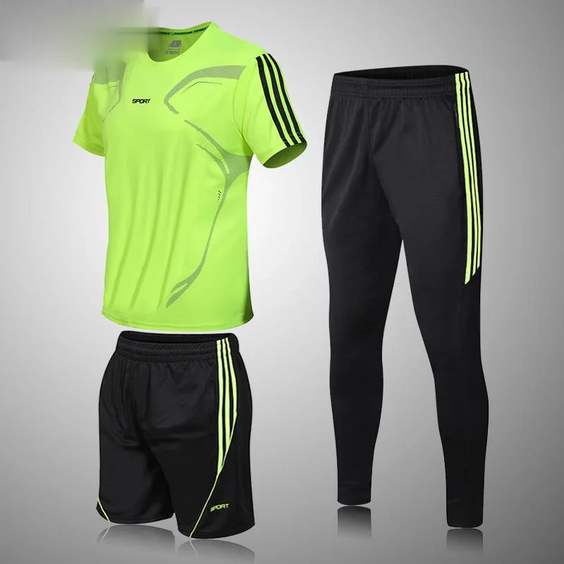Men's Compression Running jogging Suits Clothes Sports Set Short t shirt And Pants Gym Fitness workout Tights clothing 3pcs/Sets
Men's Compression Running jogging Suits Clothes Sports Set Short t shirt And Pants Gym Fitness workout Tights clothing 3pcs/Sets