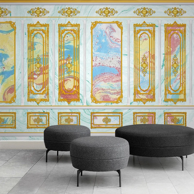 Custom 3D Wall Murals Golden Abstract Ink Oil Painting European Style Bedroom Living Room Sofa TV Background Photo Wallpaper Art
Custom 3D Wall Murals Golden Abstract Ink Oil Painting European Style Bedroom Living Room Sofa TV Background Photo Wallpaper Art