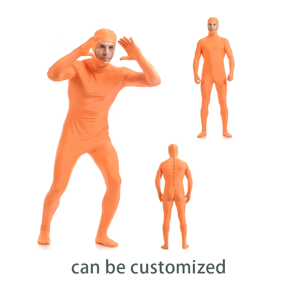 Zentai suit Open Face Skin Suit Catsuit Halloween Costumes Adult Bodysuit Unisex unitard can be customized Stage unitard
Zentai suit Open Face Skin Suit Catsuit Halloween Costumes Adult Bodysuit Unisex unitard can be customized Stage unitard