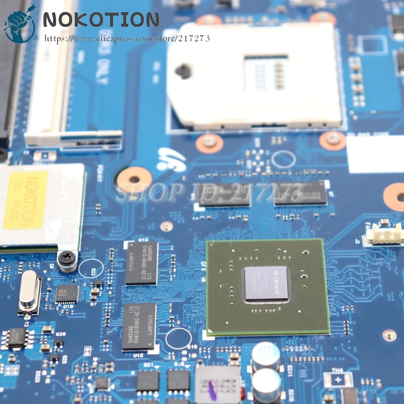 NOKOTION материнская плата для ноутбука Samsung R580 NP GT330M 1 ГБ BA41 01175A BA92 06130A 06130B 06133A