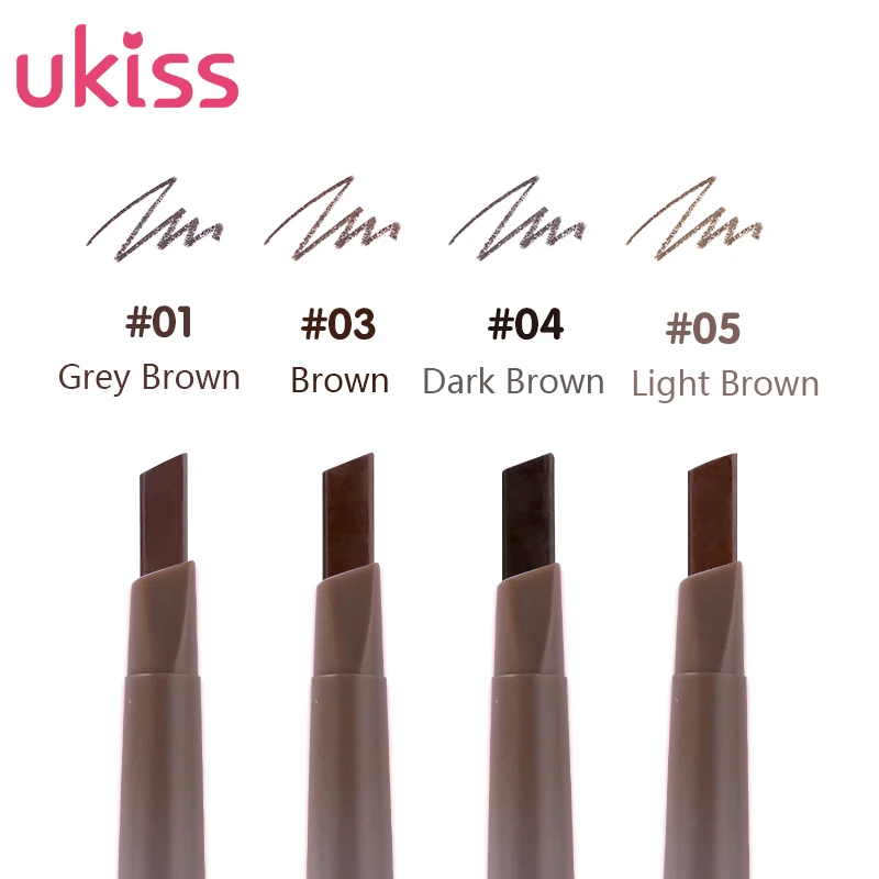 UKISS Eyebrow Pencil Waterproof Sweat-Proof Long Lasting Non-Marking Non-Smudged Thin Head Eye Brow Makeup 4 Colors 
UKISS Eyebrow Pencil Waterproof Sweat-Proof Long Lasting Non-Marking Non-Smudged Thin Head Eye Brow Makeup 4 Colors