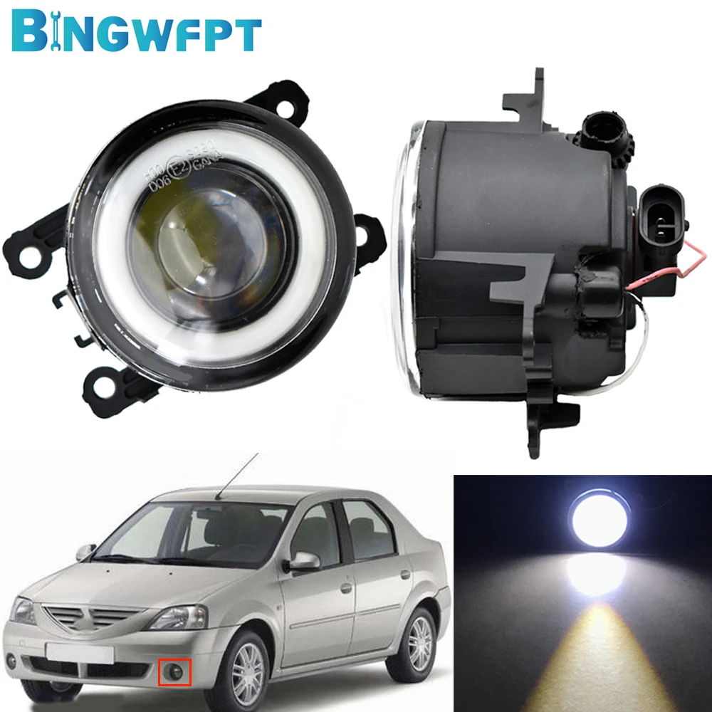 Противотуманные фары в сборе 2 шт./лот для Renault Logan Renault Fluence L30 Saloon 2010-2015, противотуманные фары Angel Eye Car H11 LED 12V 
Противотуманные фары в сборе 2 шт./лот для Renault Logan Renault Fluence L30 Saloon 2010-2015, противотуманные фары Angel Eye Car H11 LED 12V