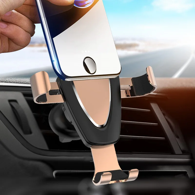 Gravity Car Holder For Phone Car Air Vent Clip Mount Mobile Phone Stand Smartphone GPS Support
Gravity Car Holder For Phone Car Air Vent Clip Mount Mobile Phone Stand Smartphone GPS Support