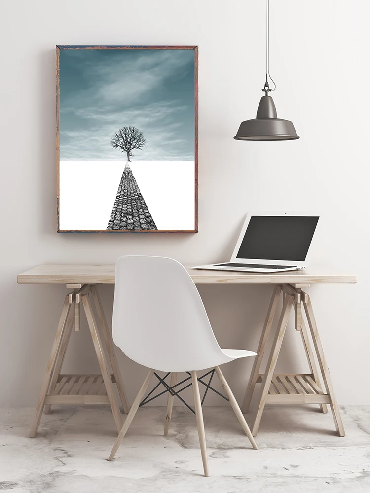 Wall Art Quiet Natural Landscape Posters Home Decoration Paintings Sky And Tree Pattern Living Room Decors Canvas With Frame
Wall Art Quiet Natural Landscape Posters Home Decoration Paintings Sky And Tree Pattern Living Room Decors Canvas With Frame
