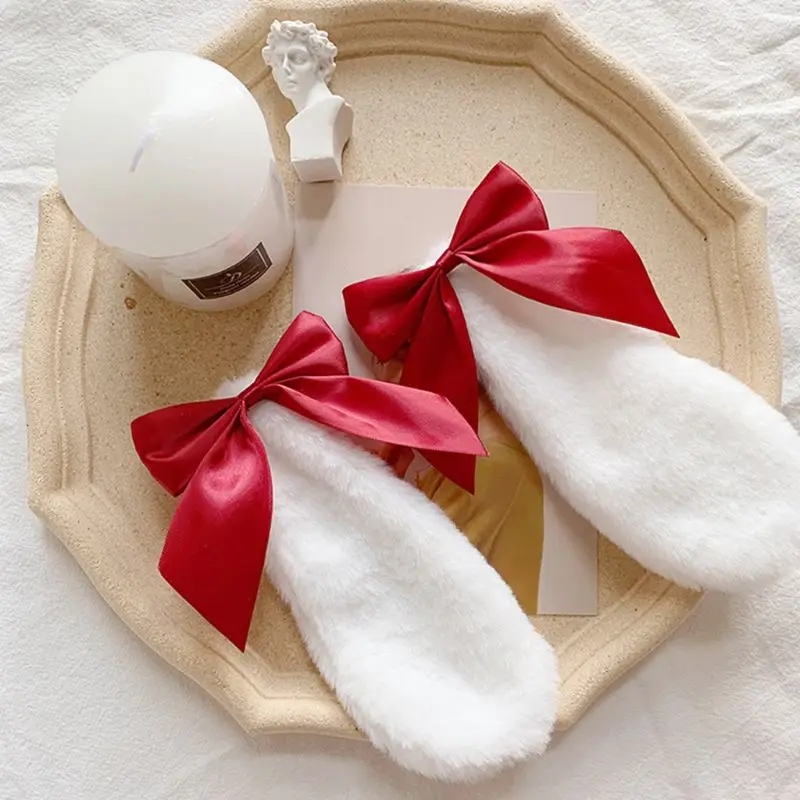 Kawaii Women Girls Hair Clip Cute Rabbit Bunny Plush Lop Ears Hairpin Candy Color Ribbon Bowknot Lolita Cosplay Hair Accessories
Kawaii Women Girls Hair Clip Cute Rabbit Bunny Plush Lop Ears Hairpin Candy Color Ribbon Bowknot Lolita Cosplay Hair Accessories