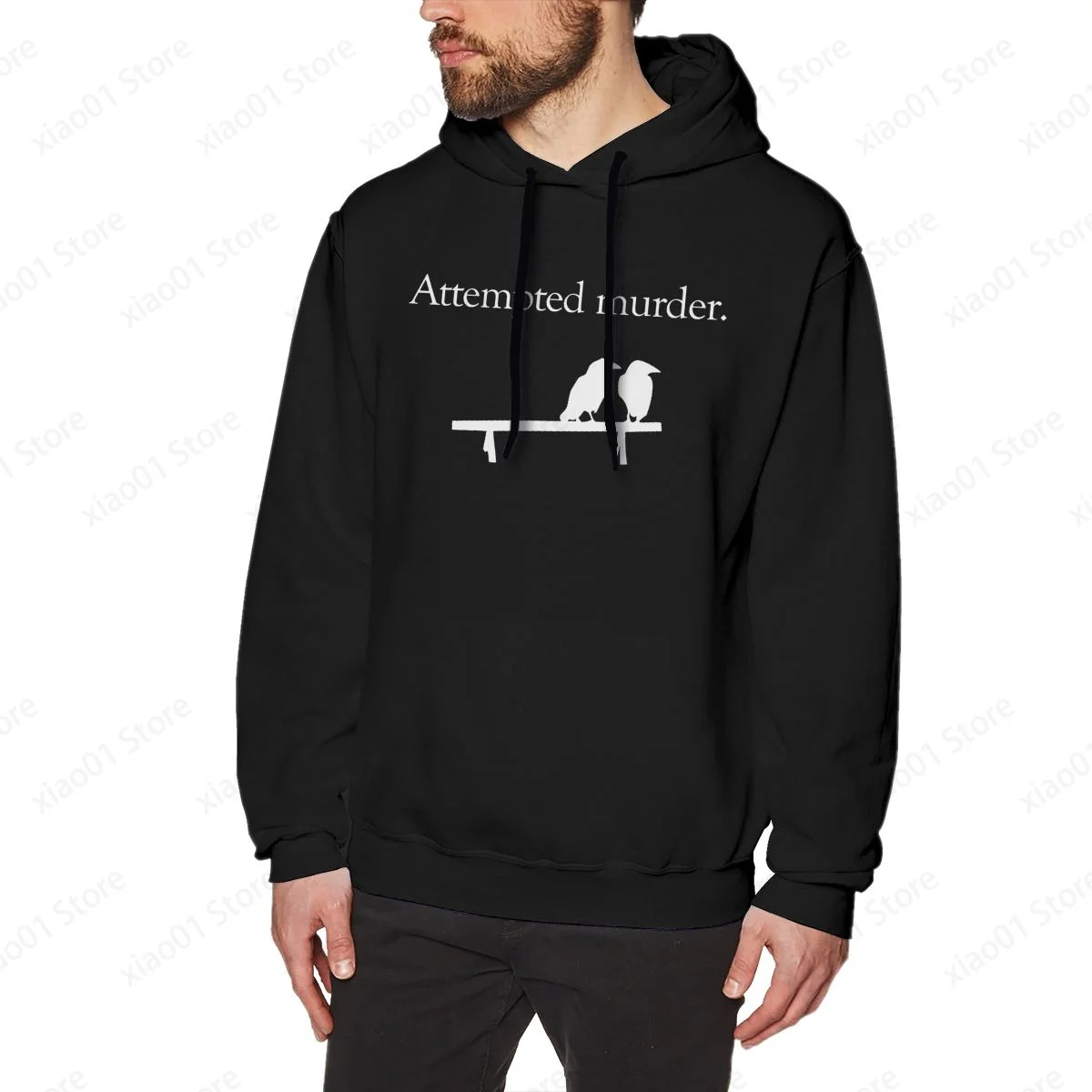 Attempted Murder (White Design) Hoodie Sweatshirts Fashion Graphics Harajuku Streetwear Hoodies
Attempted Murder (White Design) Hoodie Sweatshirts Fashion Graphics Harajuku Streetwear Hoodies