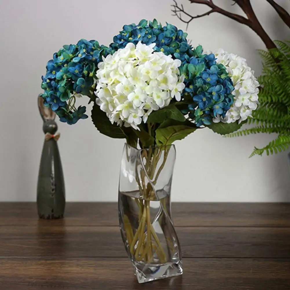 1 Bouquet Faux Artificial Silk Flower with Leaves Hydrangea Wedding Party Decor Craft For Home Wedding Table Decoration
1 Bouquet Faux Artificial Silk Flower with Leaves Hydrangea Wedding Party Decor Craft For Home Wedding Table Decoration