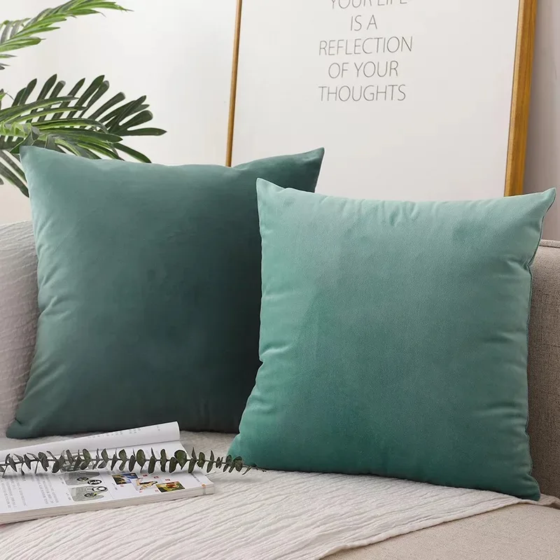 2PC 10colors Cushion Cover 30*50cm 45x45cme Rectangle Pillow Case for Living Room Sofa Velvet Throw Pillowcase Home Decoration
2PC 10colors Cushion Cover 30*50cm 45x45cme Rectangle Pillow Case for Living Room Sofa Velvet Throw Pillowcase Home Decoration