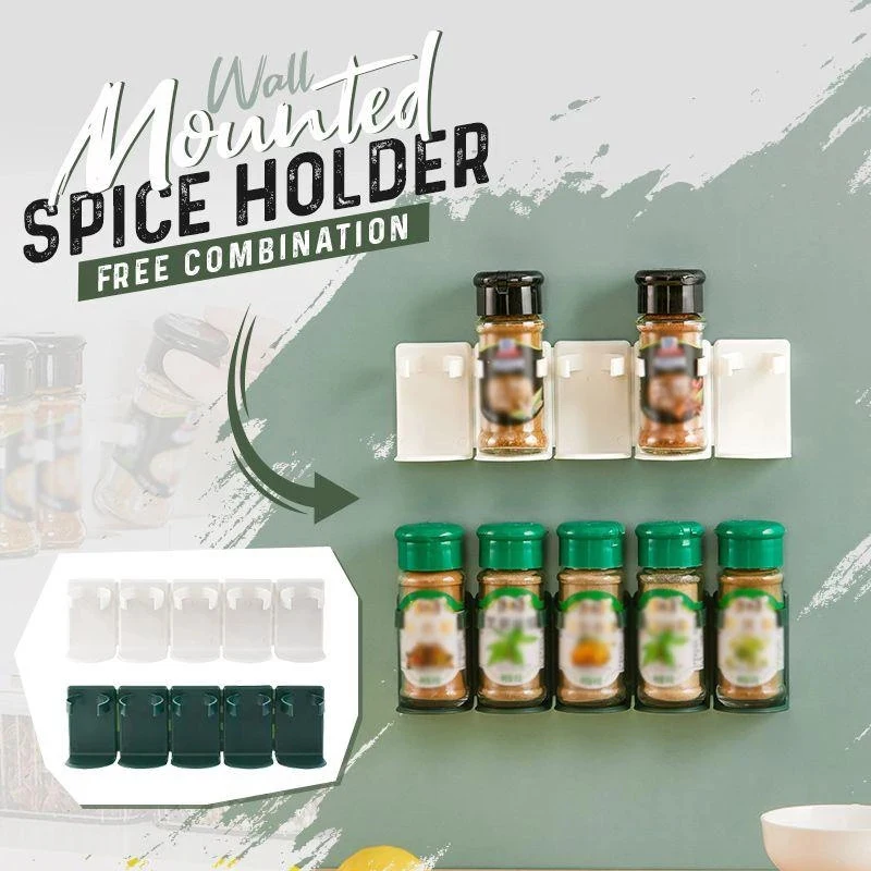 Wall Mounted Spice Holder Convenient Hanging Seasoning Rack Clips Organizer Kitchen Organizador De Cocina Kitchen Cocina Pantry
Wall Mounted Spice Holder Convenient Hanging Seasoning Rack Clips Organizer Kitchen Organizador De Cocina Kitchen Cocina Pantry