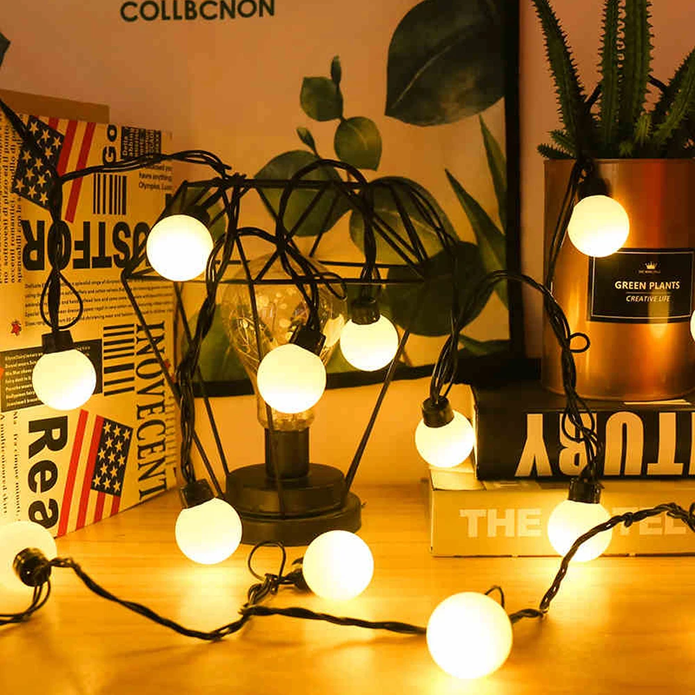 6m Led Wedding String Fairy Light Christmas LED Globe Festoon Bulb LED Fairy String Light Outdoor Party Holiday Garden Garland
6m Led Wedding String Fairy Light Christmas LED Globe Festoon Bulb LED Fairy String Light Outdoor Party Holiday Garden Garland