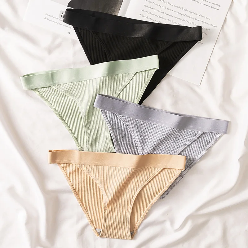 3Pcs Cotton Women's Panties Soft Striped Women Underpants Solid Girls Briefs Sexy Female Lingerie Comfort Intimate Underwear
3Pcs Cotton Women's Panties Soft Striped Women Underpants Solid Girls Briefs Sexy Female Lingerie Comfort Intimate Underwear