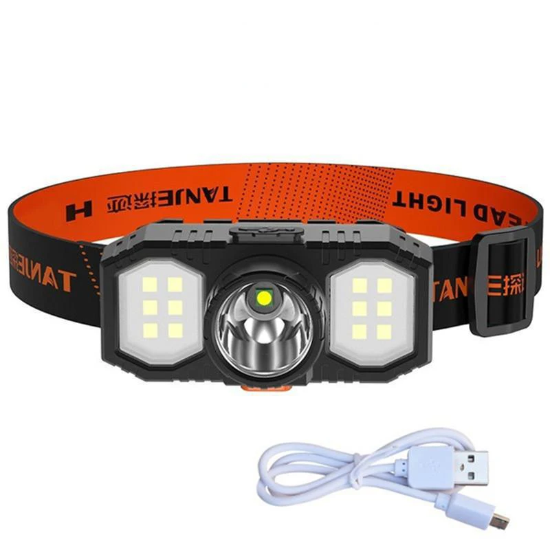 Portable LED T6 Headlamp USB Rechargeable Headlight Ultra-bright Led Search Night Fishing Lamp 18650 Battery Head Flashlight
Portable LED T6 Headlamp USB Rechargeable Headlight Ultra-bright Led Search Night Fishing Lamp 18650 Battery Head Flashlight